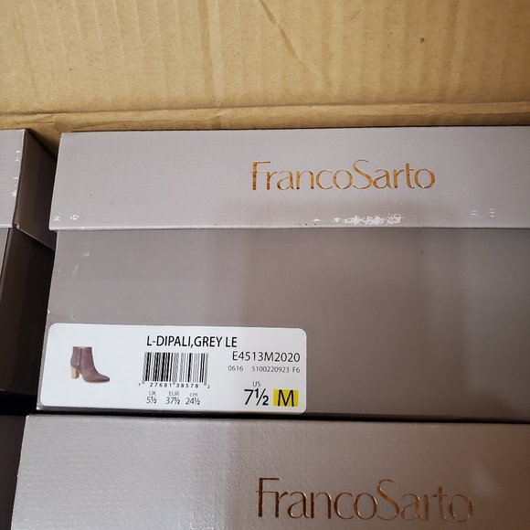 ❗️make an offer ❗️Franco sarto ankle boots L-Dipali, Grey LE - Picture 10 of 12